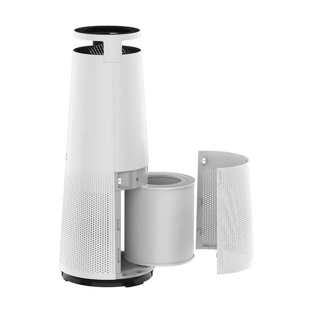 DH Viruses Purifier for H13 Pets Home Eliminates 99.97% Filter Deodorize Sciaire | HEPA & & HEPA | Air Actively Room | Clean + Lifelabs White | Air Bacteria Purifier Large Ions Allergies | of