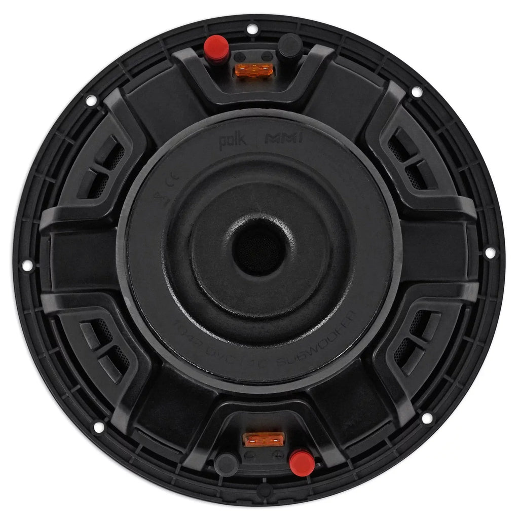 Subs+Crossover MM1042DVC Audio Audio 1200w Polk Subwoofers 10” (2) Car/Marine