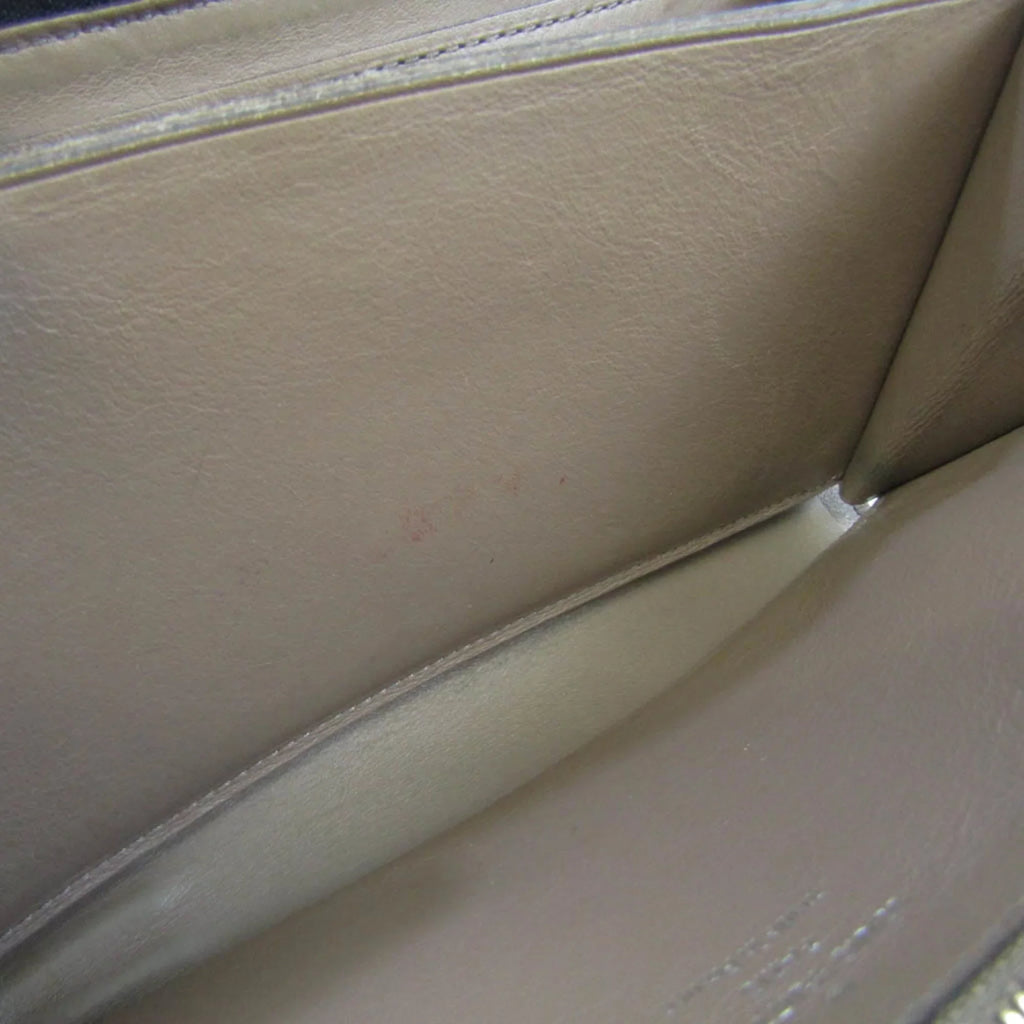 Pre-Owned Wallet Long (Good) Cachemire Comet Portefeuille M60146 (bi-fold) Women's Noir Leather Veau