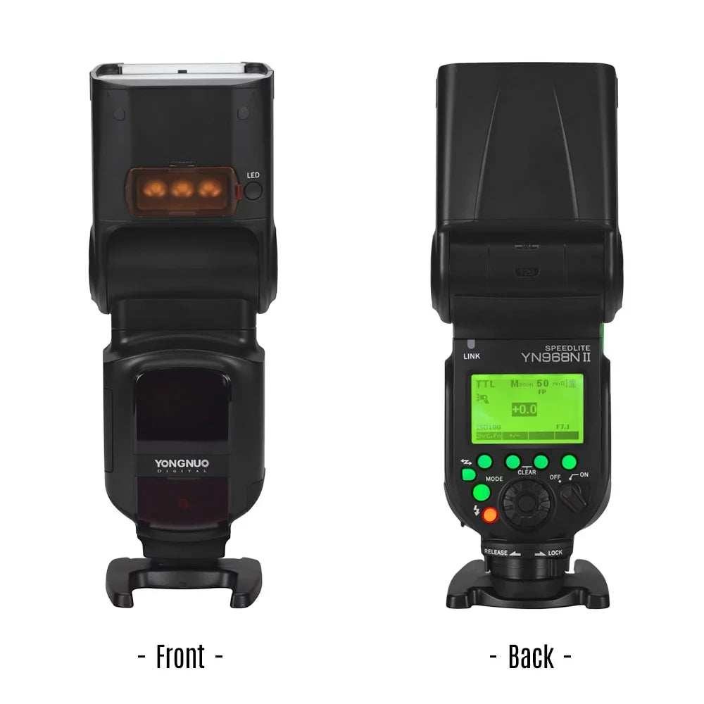 Cameras Flash,Yn968n 1/8000s 5600k With YONGNUO Yn968n 5600k 1/8000s Compatible Ttl Camera Built-in Dslr Speedlite Led Hss Dslr Yn622n Speedlite With Ii Cameras Compatible Cameras Wireless Compatible