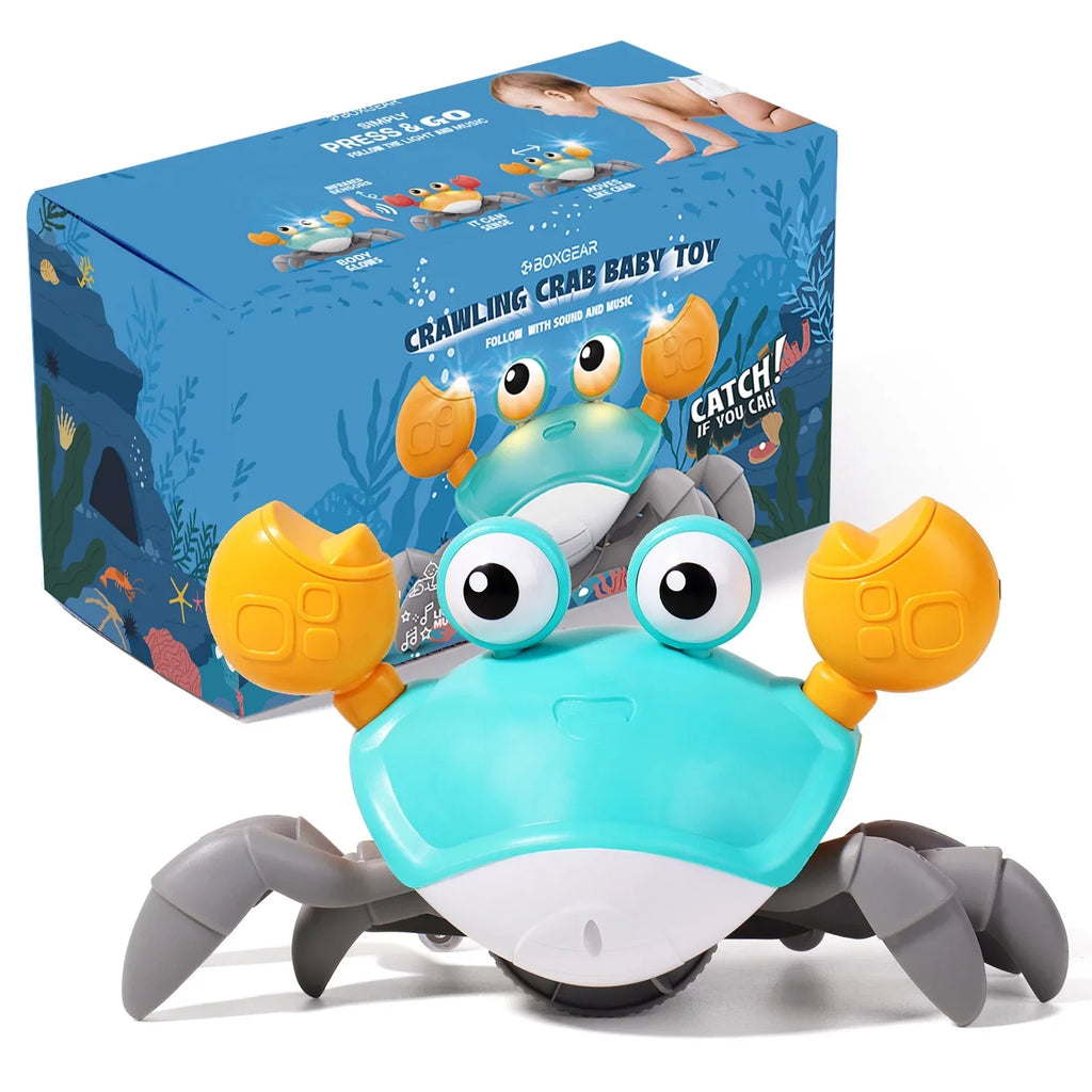 Sensory Learning and Christmas Crawling Months Gift Ideal 0-6 For And And Kids Crawl Multicolor Toddlers Tummy - And Time Birthday Crab Years 6-12 Little Encourage Vesna