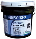 4 Clearpro 430 Adhesive, Clear 12102 Vct Henry Floor Gallon Tile