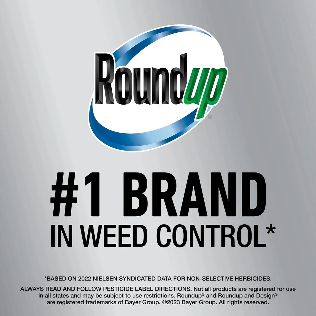 Preventer Dual 12 Plus Grass Weed Killer gal. Action Roundup & 365 1.25 Refill, Month
