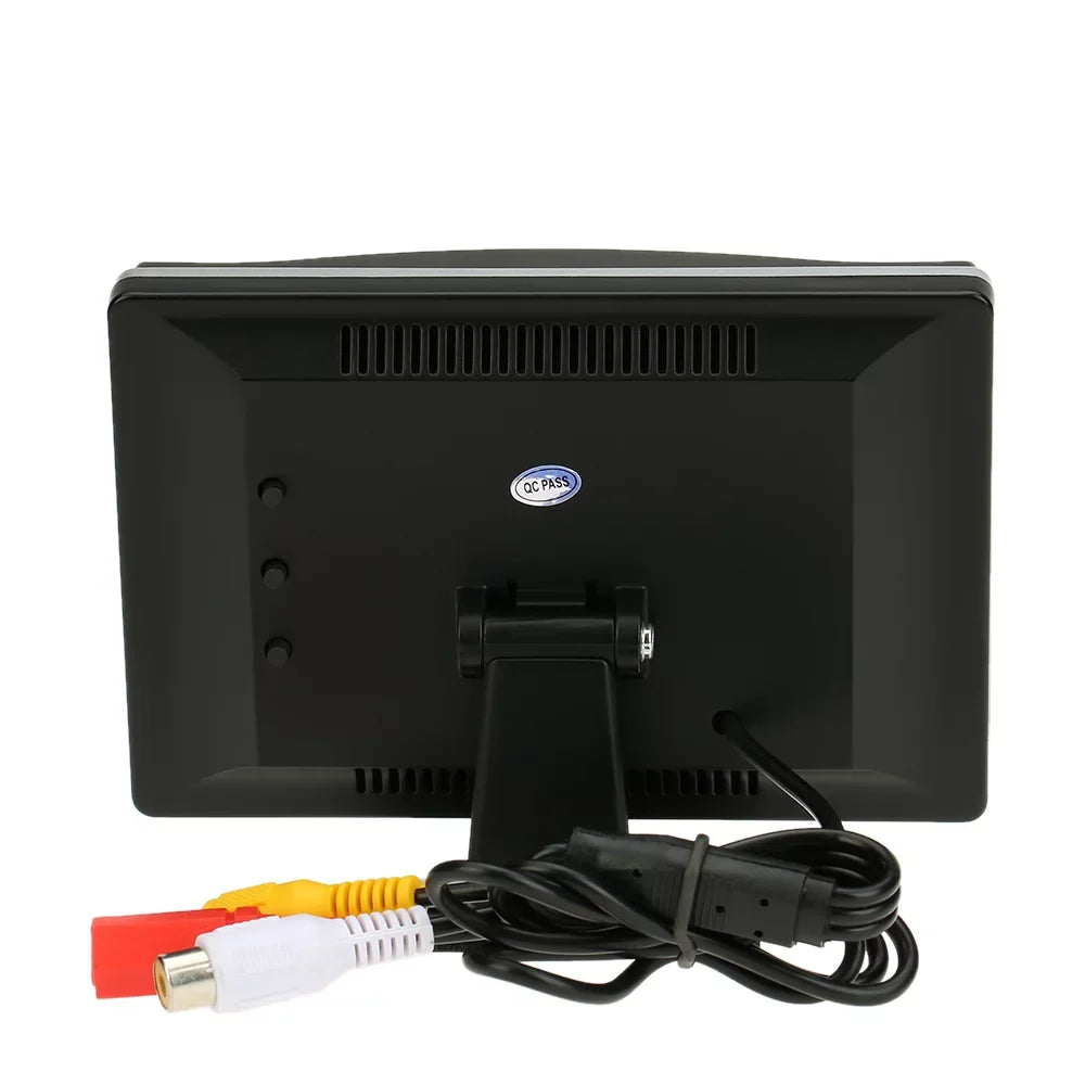 Htovila Reverse 5 Display Inch Car Backup HD Parking Camera View System Monitor TFT LCD Rear +
