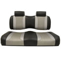 G29/Drive |Black/Liquid Tsunami Wave Drive2 Yamaha |2007 and Seat MadJax Rush/Liquid Cushions - for Silver Silver Cart Front Golf up