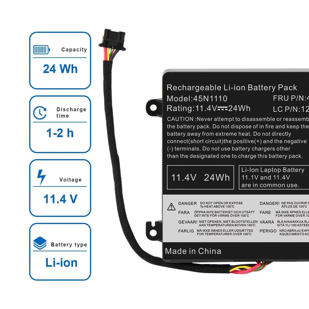 45N1108 Lenovo For ThinkPad Battery T460 T450S