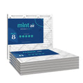 MERV 15x20x1 Mint Pleated HVAC Pack) (6 Furnace AC Filters Air 8, Air, Filter