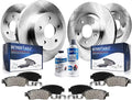 Rotors 11.81" Pads Brake Front Replacement Brakes 2016 MKZ Detroit - Fusion, Ceramic 2015 Rotor 2013-2016 11.89" Brake Kit 2013-2019 for and Rear and 2014 Axle 2013 : Lincoln