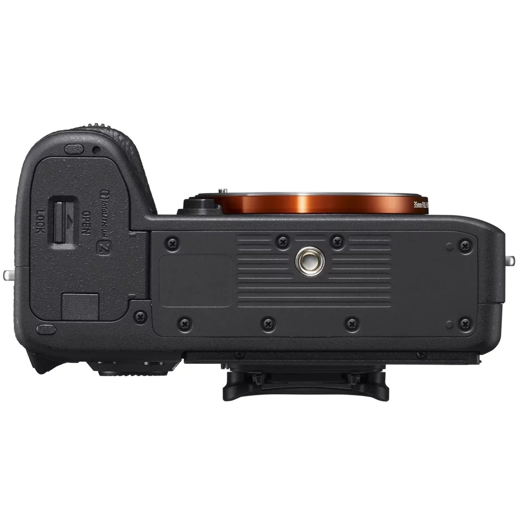 Frame 64GB Camera F3.5-5.6 Gear 28-70mm + a7 Body OSS Content Lens Charger Battery Backpack III + Double Photography Creator External Kit with Full ILCE-7M3K/B Deco Bundle Mirrorless with Card
