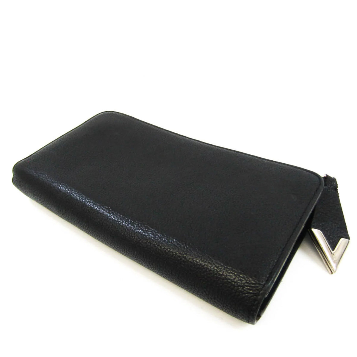 Pre-Owned Wallet Long (Good) Cachemire Comet Portefeuille M60146 (bi-fold) Women's Noir Leather Veau