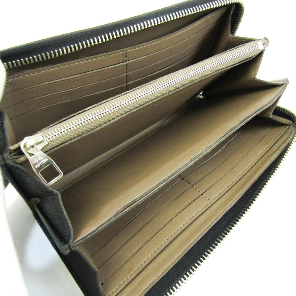 Pre-Owned Wallet Long (Good) Cachemire Comet Portefeuille M60146 (bi-fold) Women's Noir Leather Veau