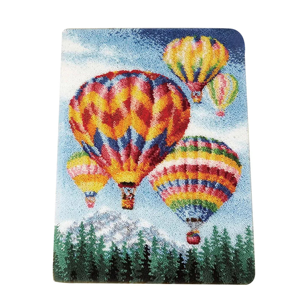 hook Embroidery Balloon and Adults latch crafts Kits, Crochet latch hook Living home Kids for Hook and for Rug, room Air Rug Hot Cushion Carpet Blanket and