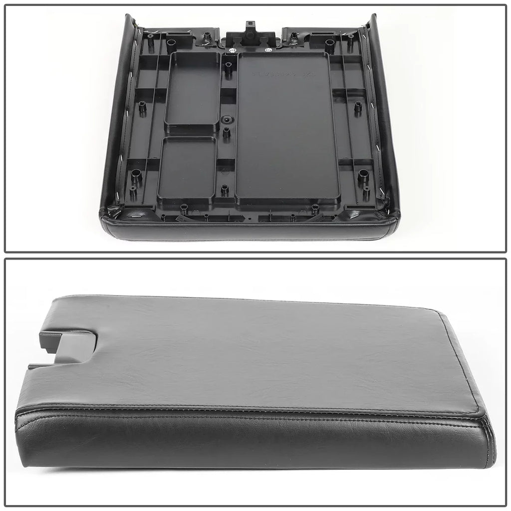 XL Tahoe Motoring Arm Top Lid Center Yukon to 3500 Black Console Escalade 1500 2007 Kit Silverado For GMC Sierra Chevy 2500 2014 Cadillac DNA GECS-003-BK Rest