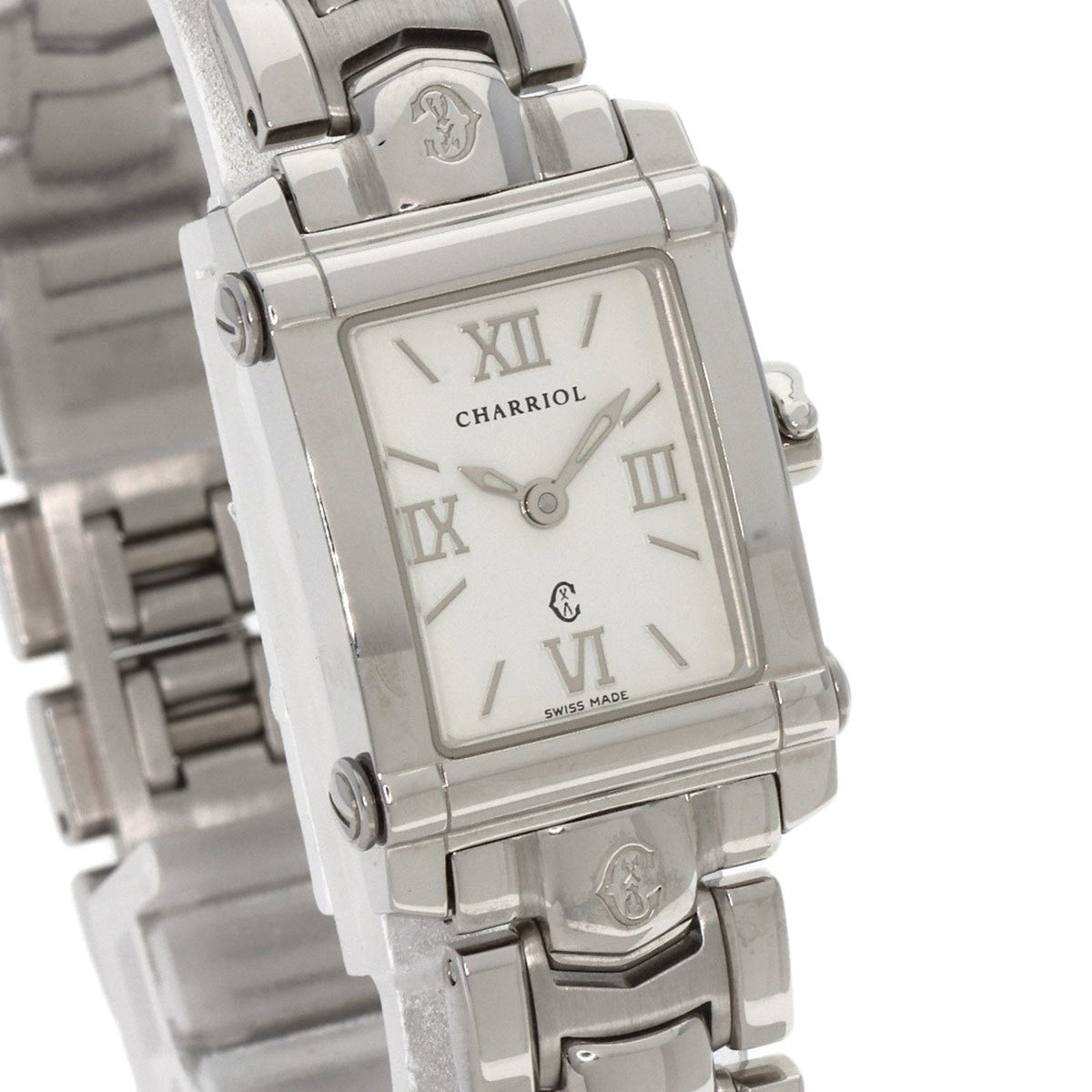 Pre-Owned Philippe (Good) PHILIPPE Charriol Ladies Columbus Steel/SS Watch Ref.9012911 Stainless CHARRIOL