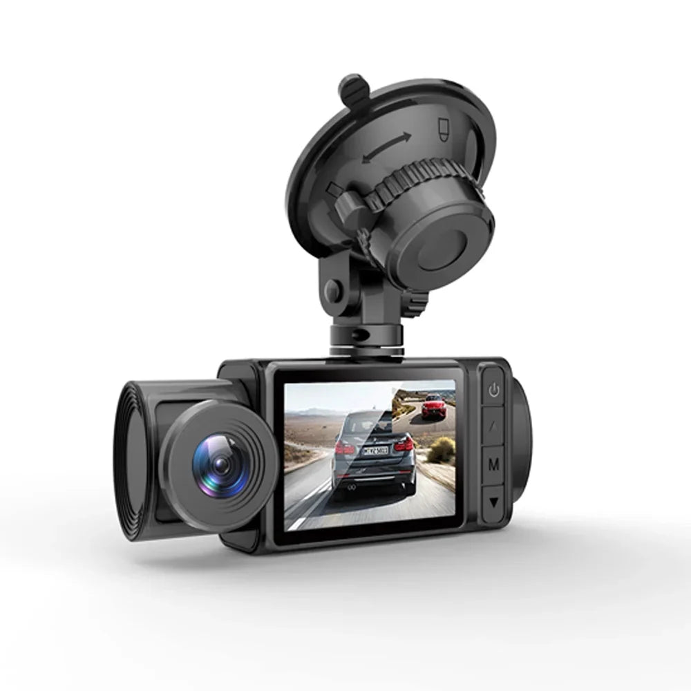 Cameras Recorder Dash Mirror Rearview Driving 3 Safety Video Auto Multi-Language Camera Pinnaco