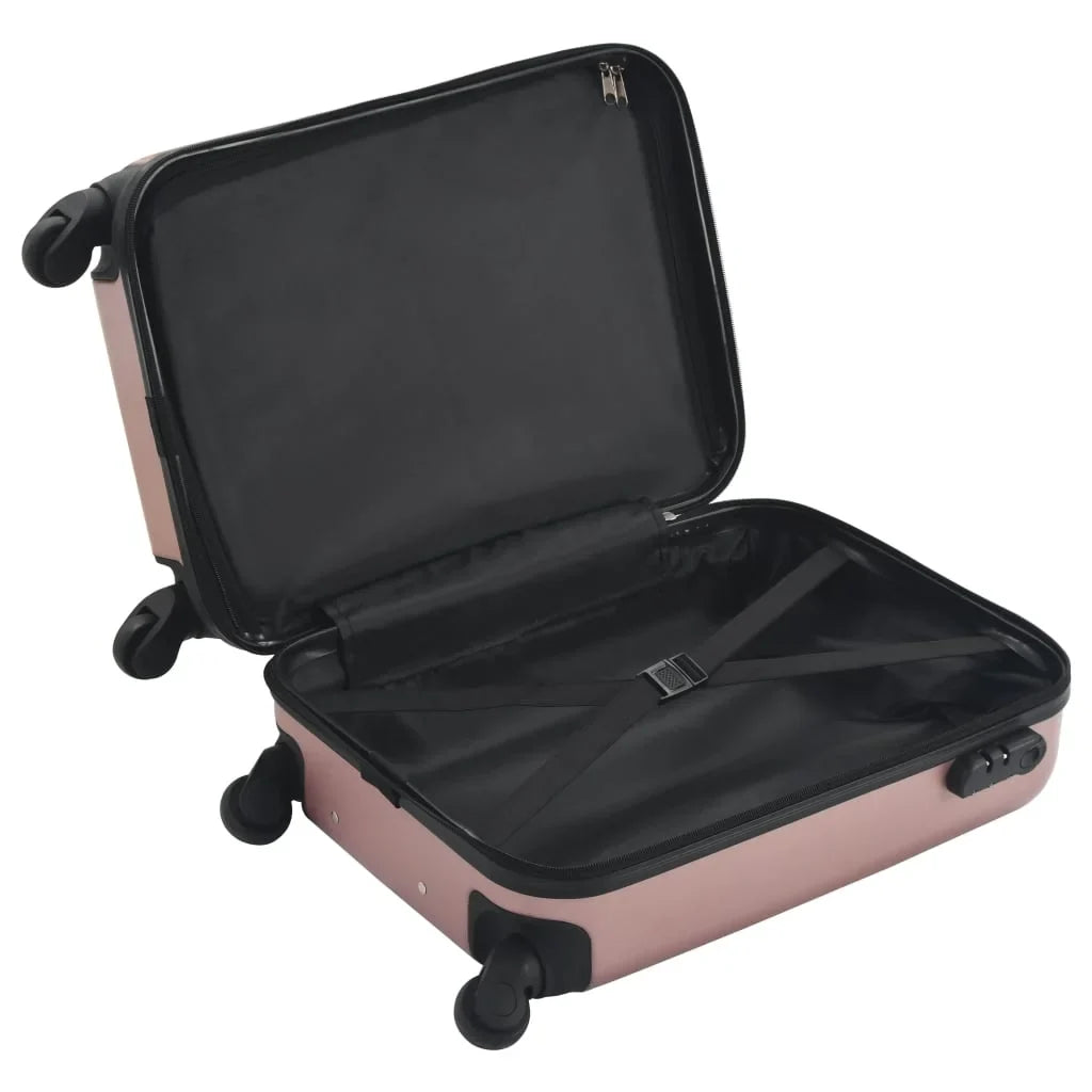 And Castors Shell 21.7" 21.7" Dimensions Andoer Vidaxl 14.2" 1106442a With Locks Shell WithLocks Abs Shell X 8.7" Rose Abs parcel,Internal X Suitcase Bussiness X
