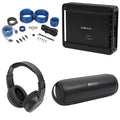 2-Channel Amplifier+Wires+Bluetooth 500w Polk Audio PAD2000.2 Speaker+Headphones