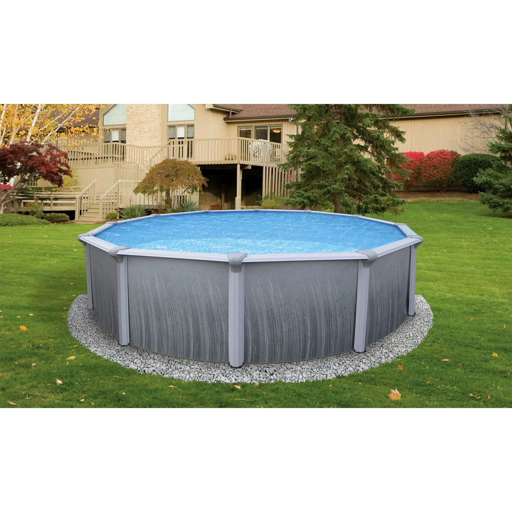 Martinique Pool Top 7-In 15' With Round Bluewave 52-In Steel Rail