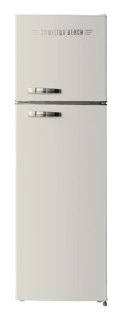 Cu Shelves, Free, Cream, Thermostat Ft HCFC Door Door 2 HBF1050, Hamilton 10 Control 5 Retro Refrigerator, Adjustable Beach