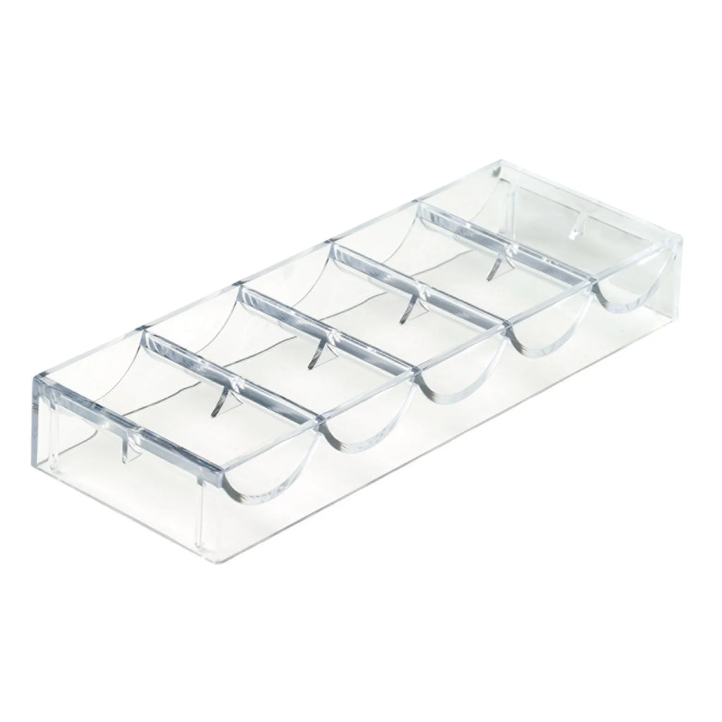 13.5 Chip Folding Bling Poker Chip 2pc. Tray- Poker Cat Texas Fat and Set, Hold'Em Table, Fat Grams Cat 500Ct