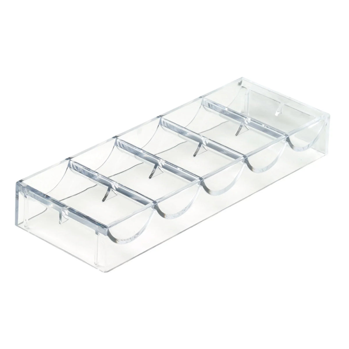 13.5 Chip Folding Bling Poker Chip 2pc. Tray- Poker Cat Texas Fat and Set, Hold'Em Table, Fat Grams Cat 500Ct