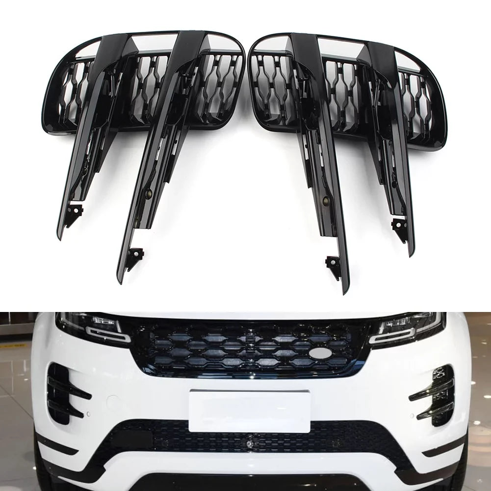 Front For Rover 2020 2022 Car Rover 2019 2021 Evoque Range Gloss Left Bumper Land Grille Black LR114729 1Pcs ZS