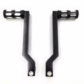 Pegs FLSTF Fat Black Aluminum later 009C- Shift and Motorcycle Levers Davidson Harley Shifter Heel HTT- Pedal w/ Toe Shift design Boy 1980 Levers/Gear For