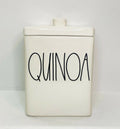 Letter with Lid Magenta by Ceramic Dunn Rae Square LL QUINOA Canister