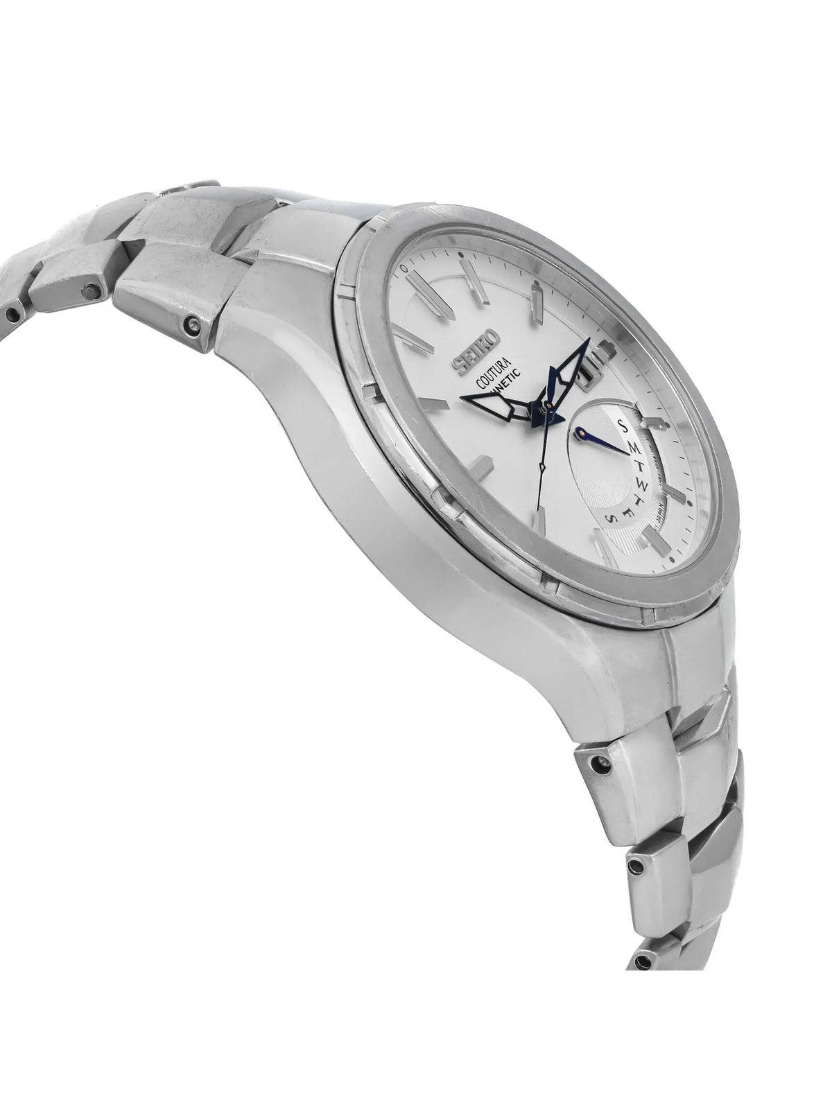 (Good) Pre-owned 43mm Mens Day Coutura Steel Date SRN063 Watch Seiko