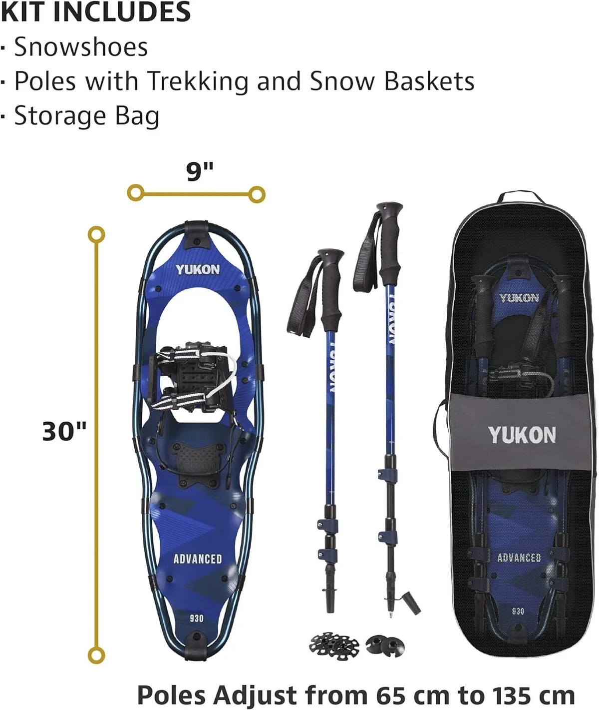 Advanced Charlies Snowshoe 930 Kit,