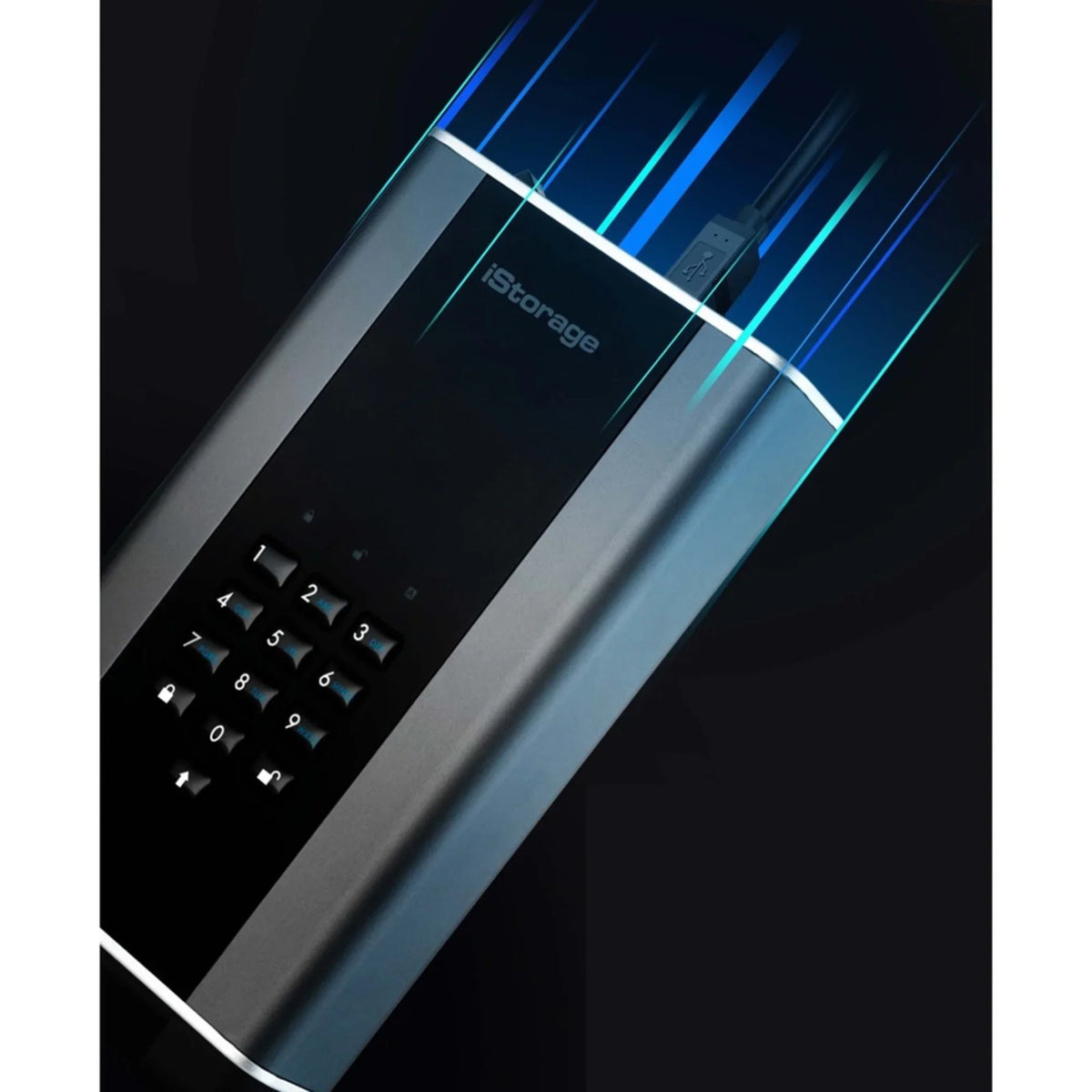 TB - 20 Compliant TAA Desktop - DT2 diskAshur External (is-dt2-256-20000-c-x) Hard iStorage Drive