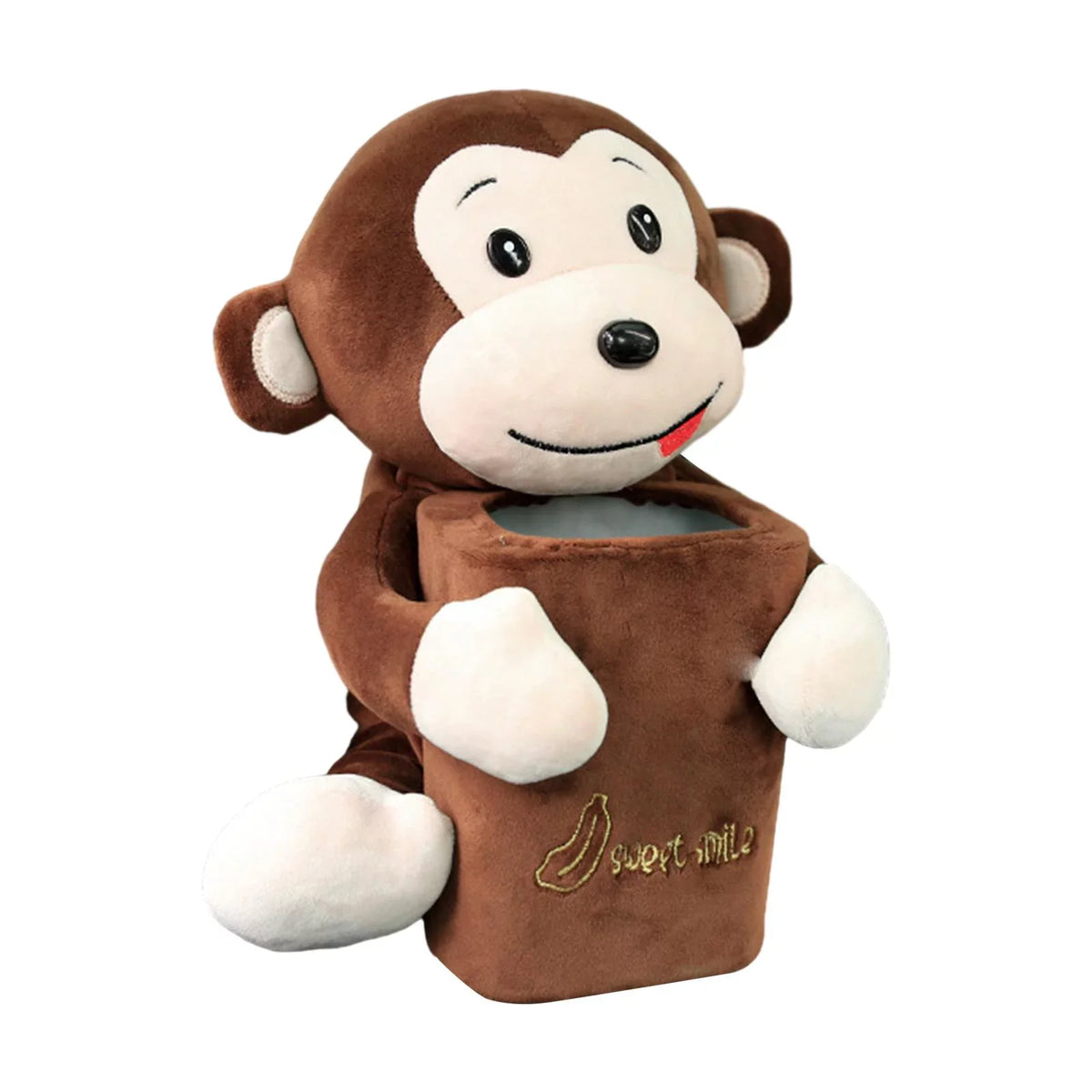 Organizer Animal Cartoon Comfortable Box Monkey in1 Holder Vehicle Tissue 2 Box for Home Cute Accessories Cartoon