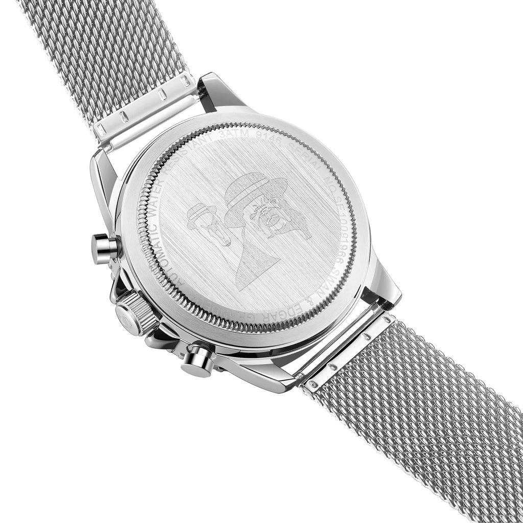 & Steel Edgar Edition Swan Red Automatic Master Hand Assembled Limited