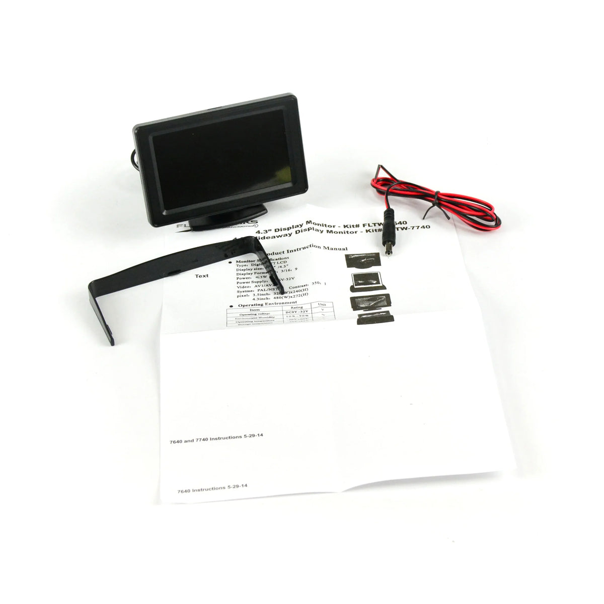 FLTW-7640 Brandmotion Display Monitor Color