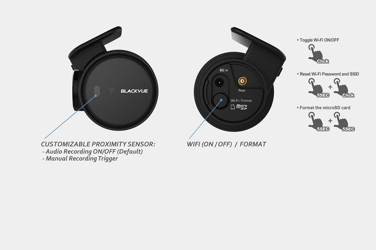 Pro Card Hardwire Kit | SD 2-Channel DR900S-2CH | Magic 16GB 4K with Power Blackvue Dashcam