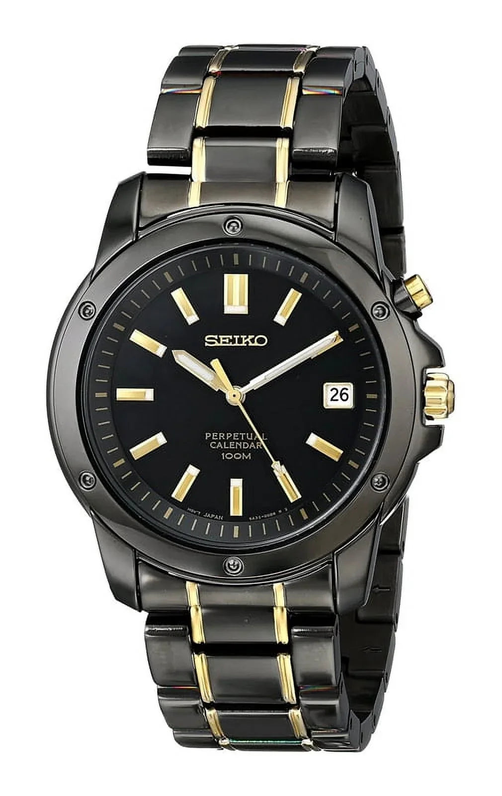 Watch Calendar Men's Seiko Perpetual - Titanium