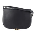 sapphire CARTIER line 2WAY dark (Good) bag leather navy clutch Pre-Owned shoulder calf Cartier
