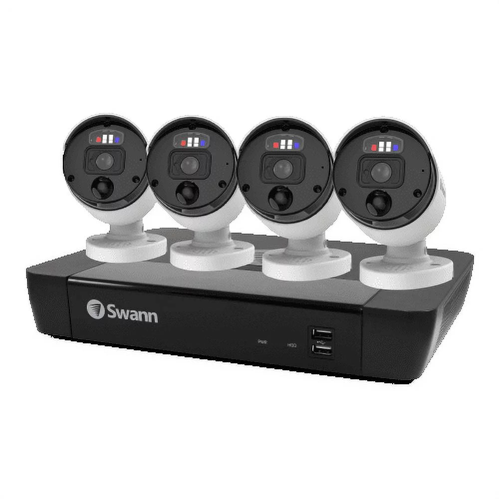 System Channel 8 4 - 12MP Camera Security NVR Swann SWNVK-890004 SwannForce