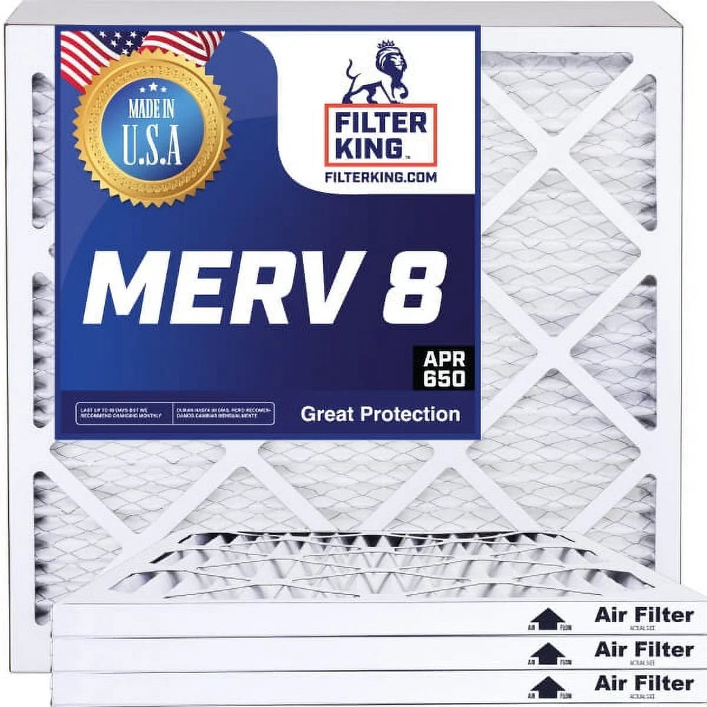 IN HVAC | 7 4-PACK MERV Furnace x .75" Filters Pleated Filter USA Air 7x63x1a x 8 Filter | 63 King dimension: Actual | | MADE A/C