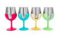 Insulated 4 8oz in at | Life (53068) Stainless Construction, Campsite Kitchen is the Comes and Removable a Better Wine Tumblers Colorful Camco a dimension Vacuum 18/8 Stems, Features Grade Steel