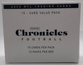 (12 Panini Box Card Football VALUE Trading Chronicles 2022 Packs) NFL