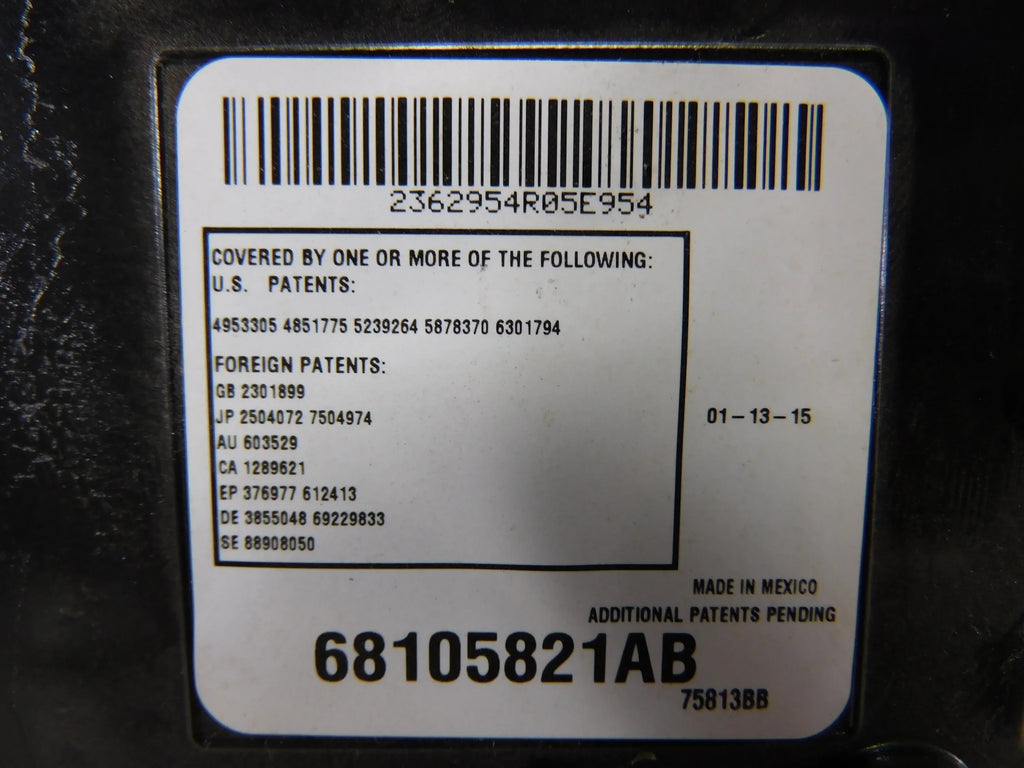 13-15 Ram Dodge 1500 Overhead OEM LKQ Pre-Owned Roof (Good) Console Mounted