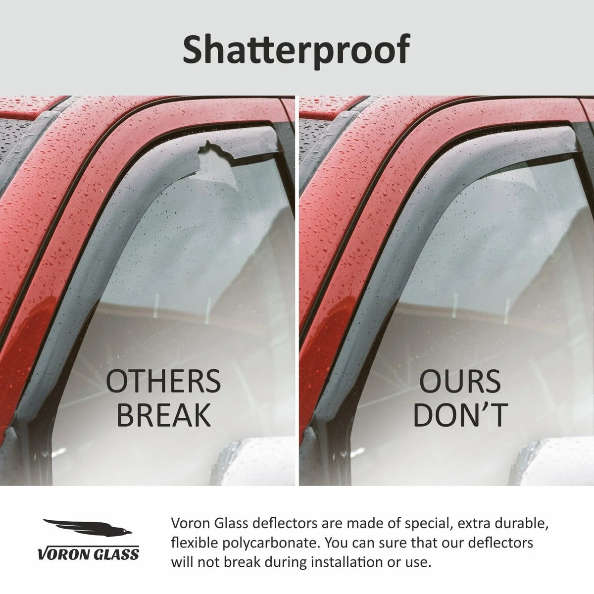 Rain Window Deflectors, Glass 200521 Pieces Durable in-Channel - Visors, Corolla for Guards 4 Voron 2020-2024 Window Vent Sedan, Extra Toyota