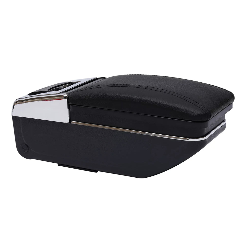 Box Armrest Storage Rest For Container Nissan Console Center Arm Versa/Tiida/Latio ZhdnBhnos Black 2007-2011 Rotatable Holder Car