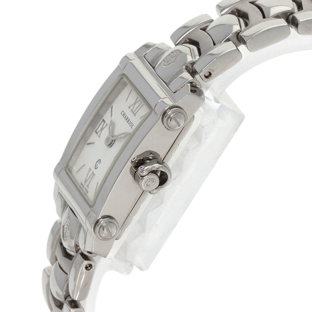 Pre-Owned Philippe (Good) PHILIPPE Charriol Ladies Columbus Steel/SS Watch Ref.9012911 Stainless CHARRIOL