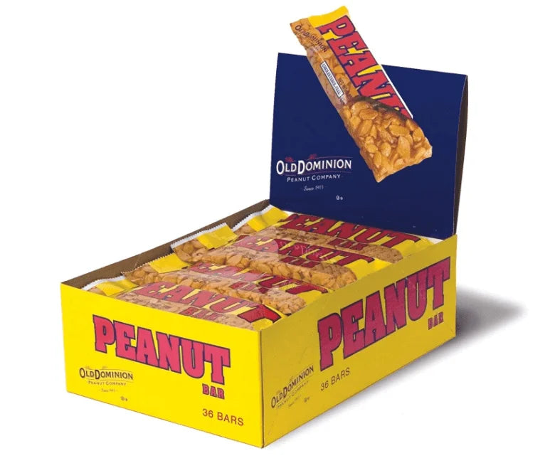 Bar, - 36 Display Count Box Ounce Dominion Block Peanut Old 1.65