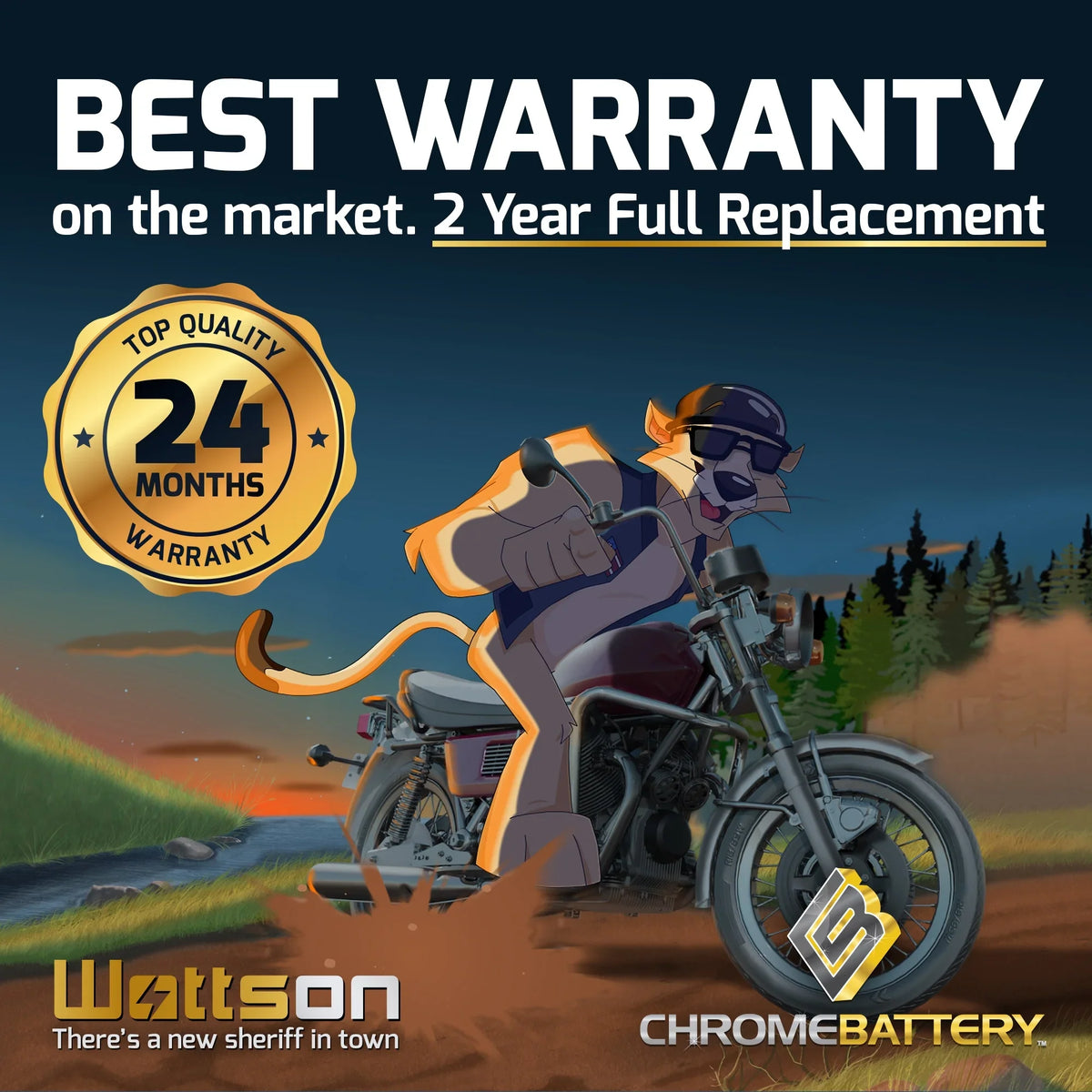 12 Ah, Battery 2008 Battery Cca) Arctic (50-n18l-a3 650 Chrome Prowler Volt,20 for Cat 260 650cc Y50-n18l-a3 Utv