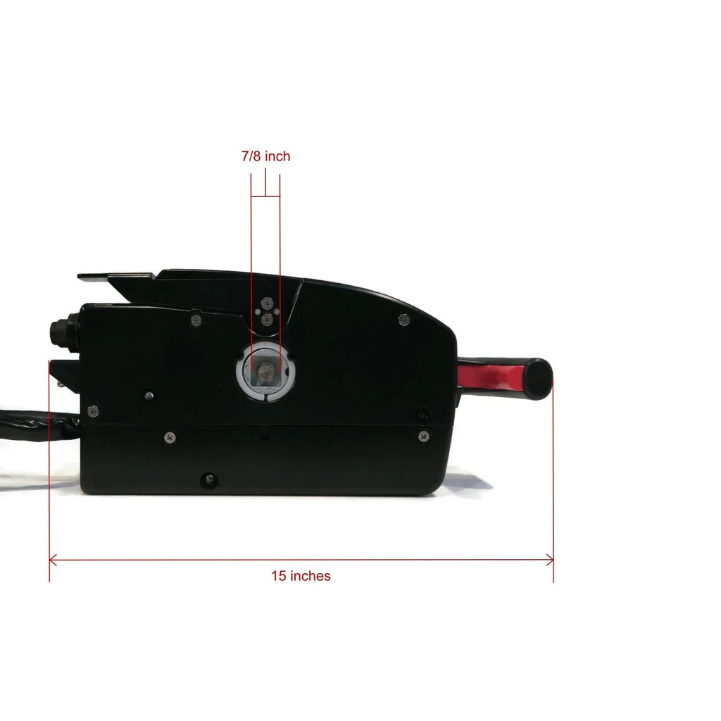Assembly Side The Control Remote ROP | Hypalon Quicksilver for Shop Mount AA380020M [IB1]