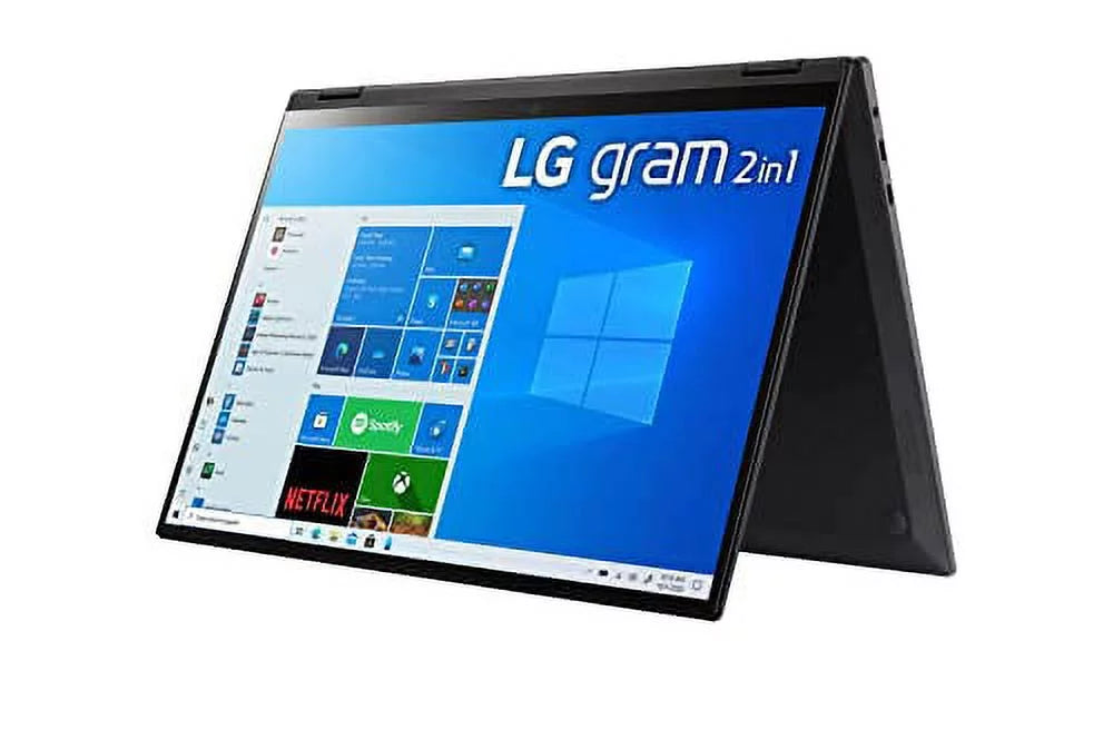 3TB(1+2TB) LG Fullday NVMe Laptop WiFi WQXGA Graphics Backlit Ultralight AX IPS USB Iris 2-in-1 Keyboard and Windows EVO Xe Touch 10 2023 SSD Battery LPDDR5 w/Pen 16GB RE Gram 16" i7-1260P
