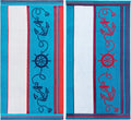 Shower, Quick For Striped Piece Beach Set Travel, Collection, Pool, Absorbent, X Bathroom, Blue/Red/White, Cotton Adults, Dry, Swimming, 2 64", Camping, Sailing Kids, 34" Vacation, Towel